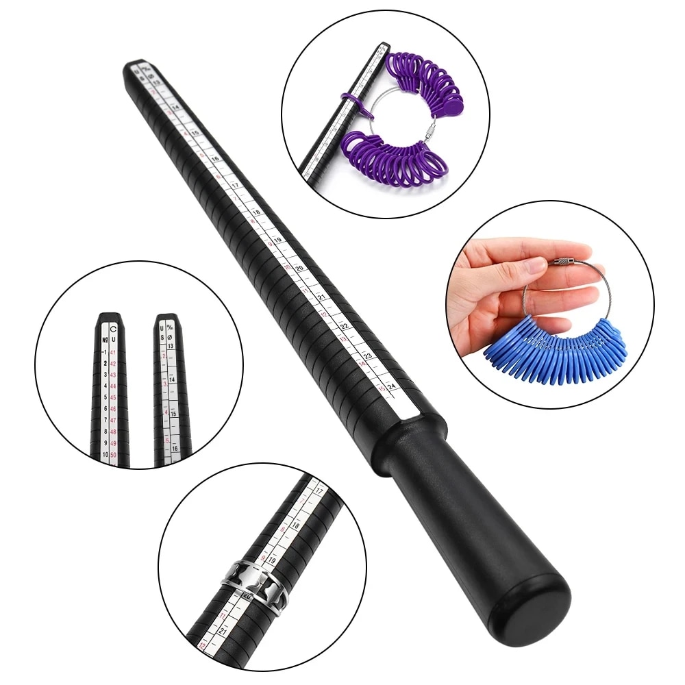 Jewelry Making Kit Professional - Professional Jewelry Tools Ring Gauge Mandrel
