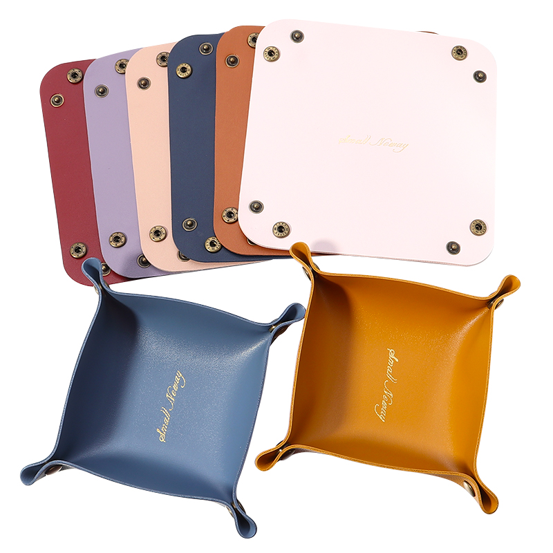 Jewelry Making Desk - 1pc PU Leather Storage Box Colorful