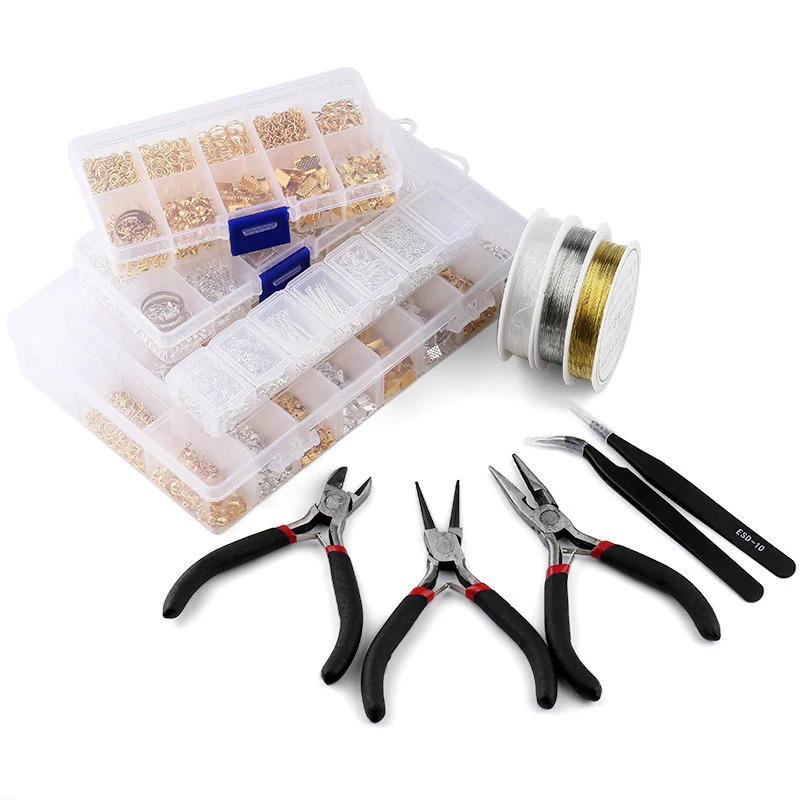Jewelry Making Jump Rings - Jewelry Findings Tool Set Open Jump