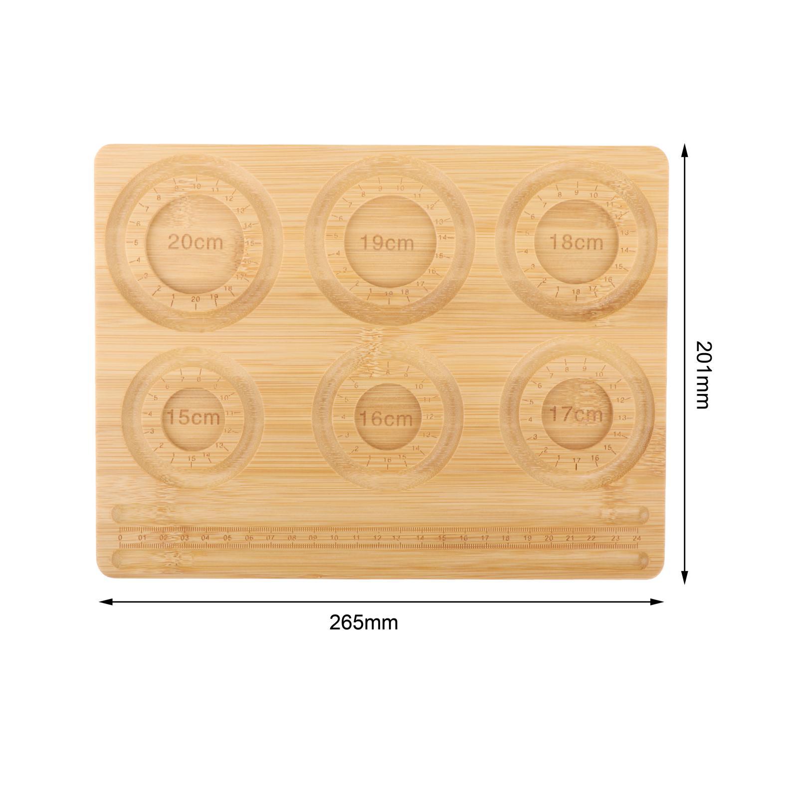 Jewelry Making Desk - Beading Board Practical Bamboo Jewelry Tray