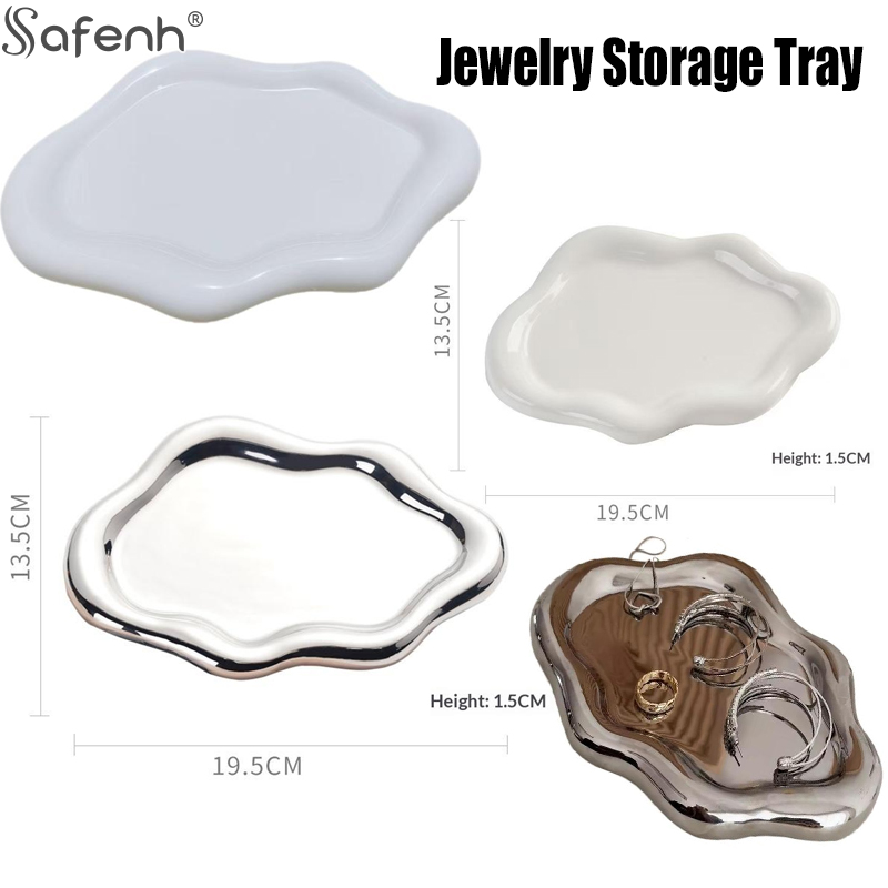 Jewelry Making Desk - 1PCS Simple Jewelry Storage Tray Creative