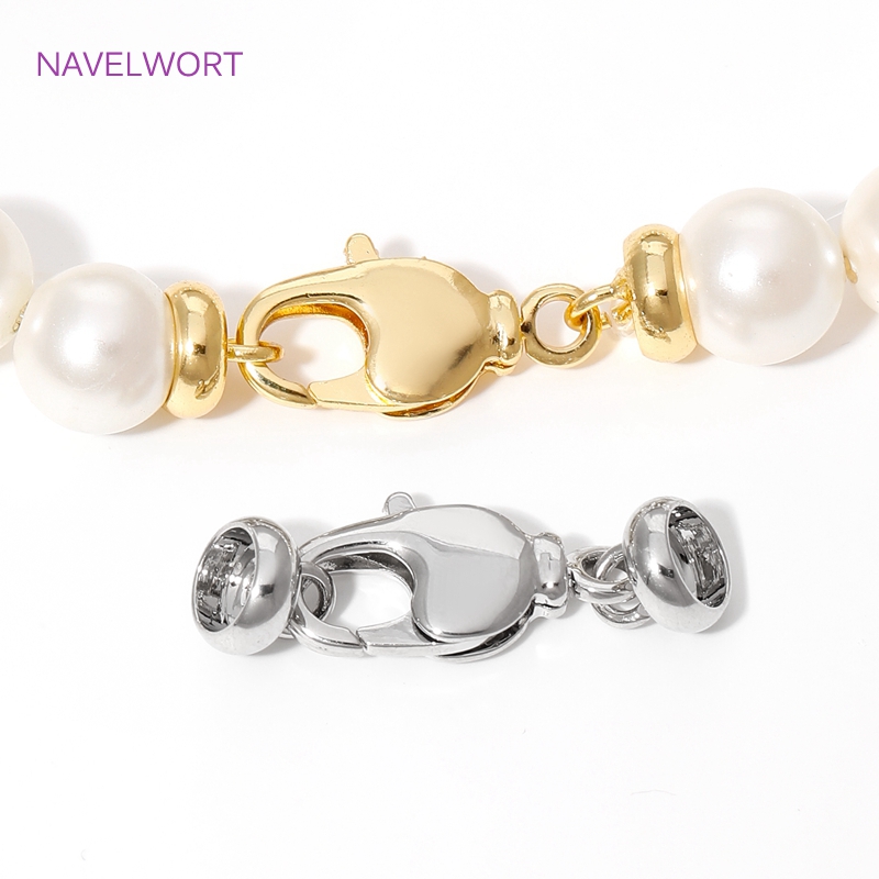 Jewelry Making Hobby - 18K Gold Plated Brass Lobster Clasps