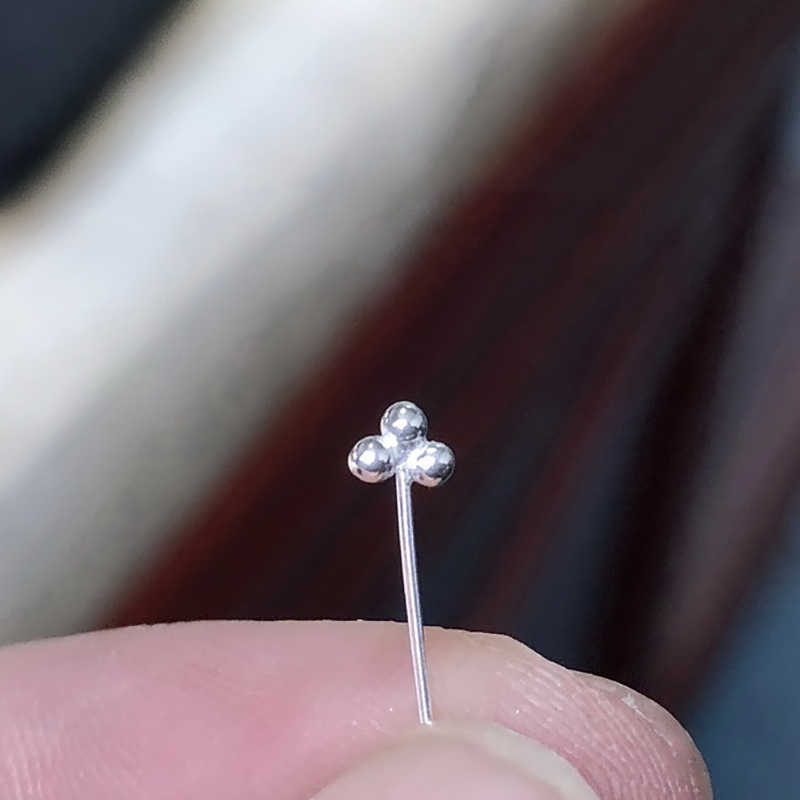 3 Ball Headpin 925 Sterling Si - đánh giá và giá Jewelry Making Head Pins