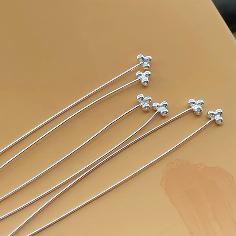 3 Ball Headpin 925 Sterling Si - đánh giá và giá Jewelry Making Head Pins