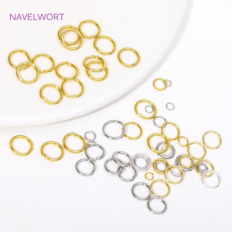 14K/18K Gold Plated Split Ring - đánh giá và giá Jewelry Making Jump Rings