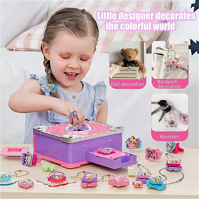 3D Sticker Maker Kit DIY Jewel - đánh giá và giá Jewelry Making Machine