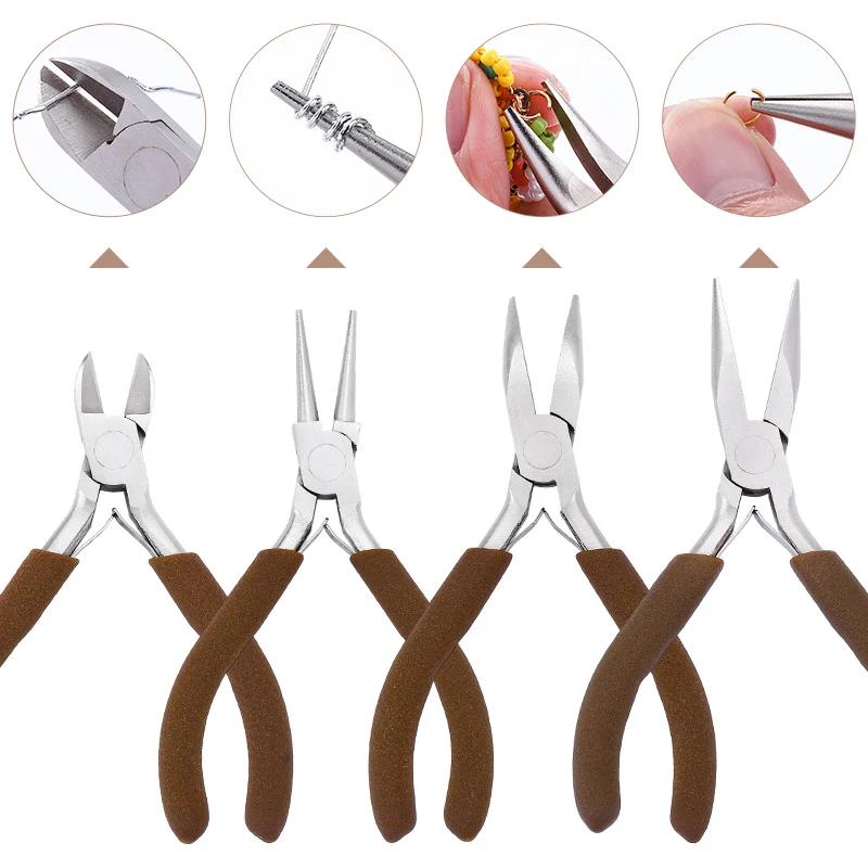 Needle Nose Pliers Round Nose  - đánh giá và giá Jewelry Making Using Beads