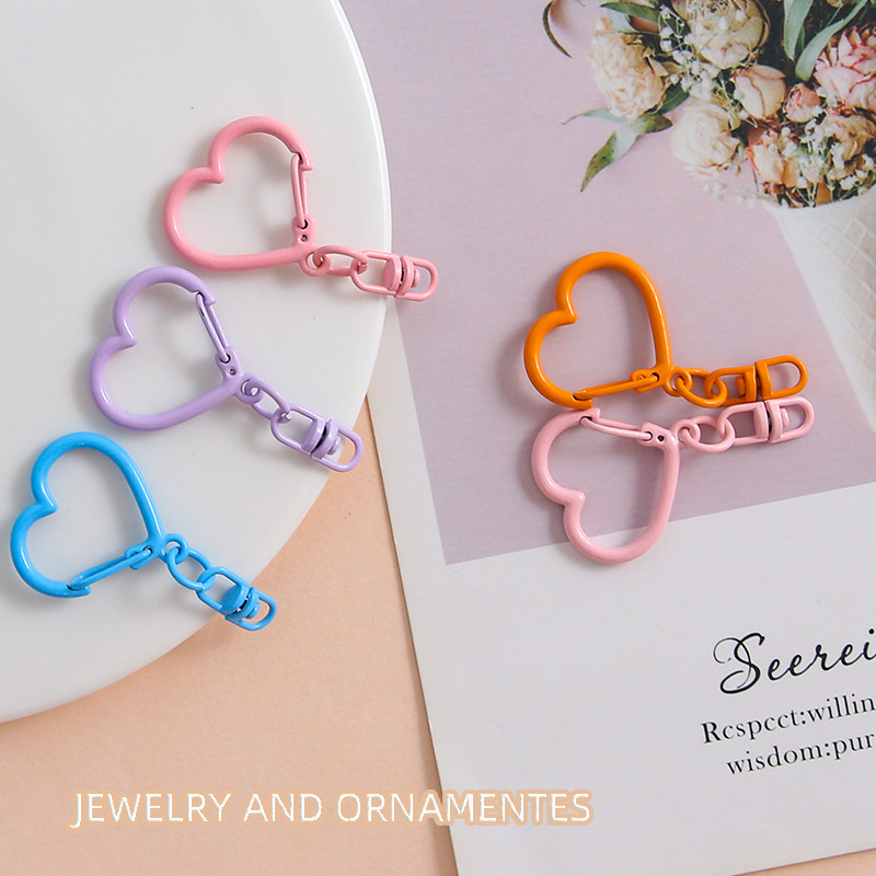 10Pcs Colorful Zinc Alloy Hear - đánh giá và giá Jewelry Making Jump Rings