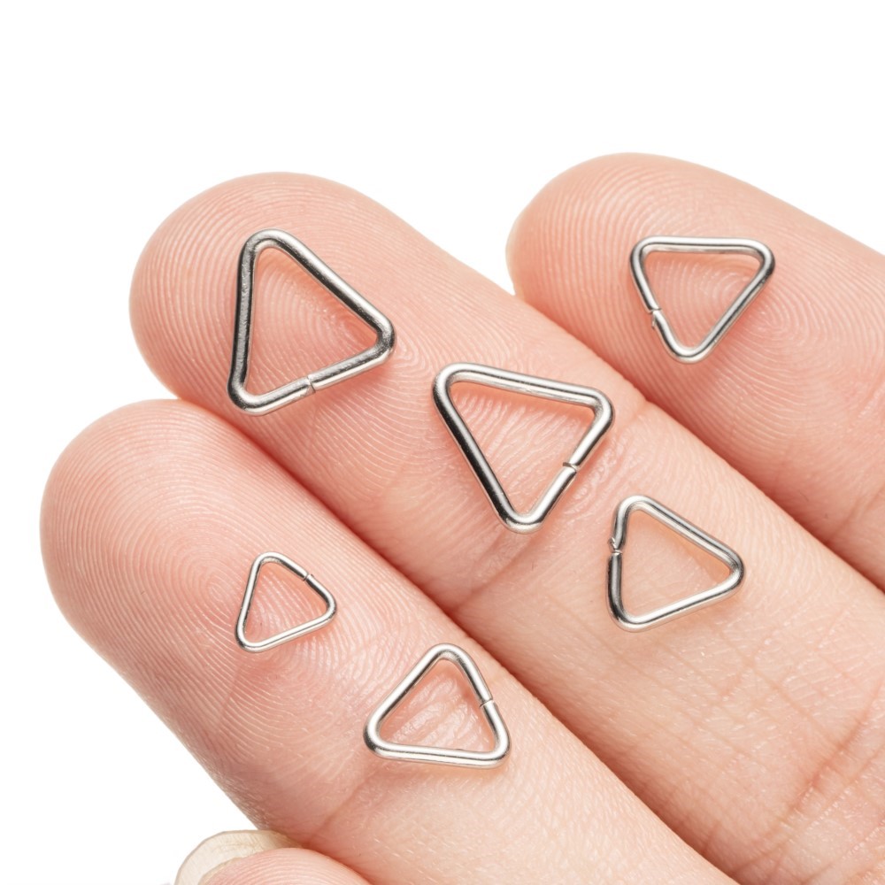 100pcs Stainless Steel Open Tr - đánh giá và giá Jewelry Making Jump Rings