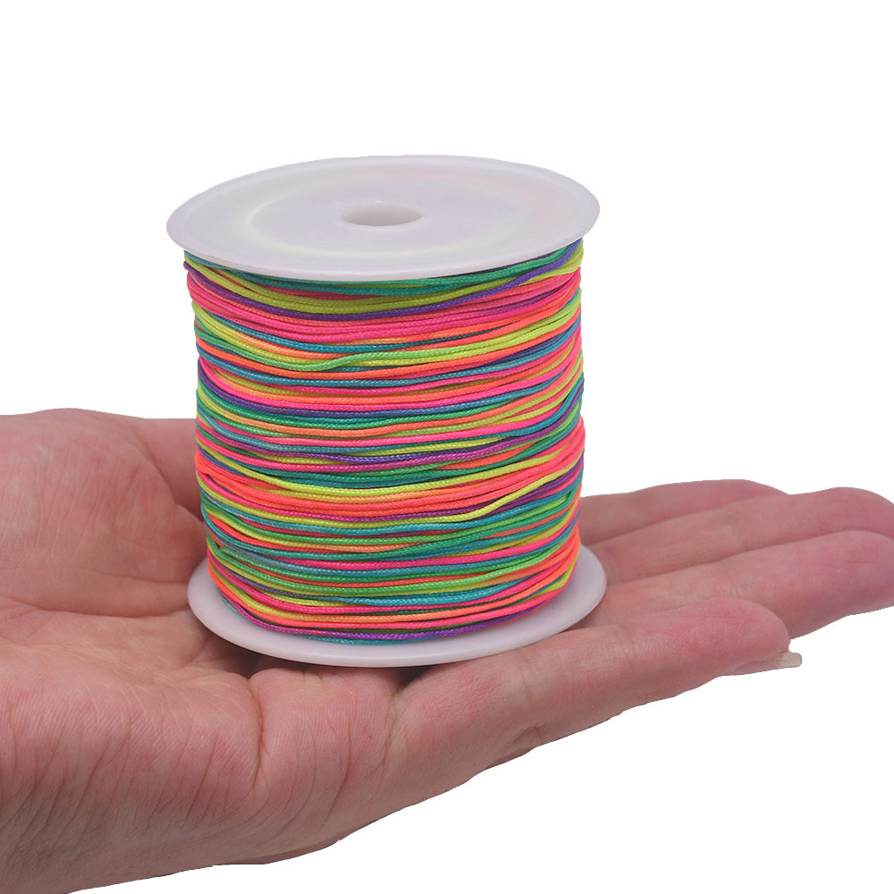 100Yards Craft Nylon Satin Cor - đánh giá và giá Jewelry Making Using Beads