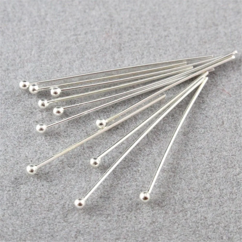 100pcs Round Ball Head Pins Fl - đánh giá và giá Jewelry Making Using Beads