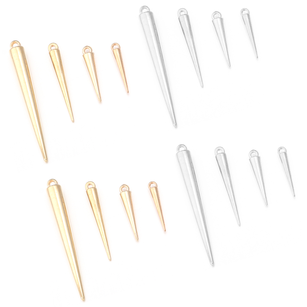 50-200pcs/lot Cone Shape CCB C - đánh giá và giá Jewelry Making Rivets