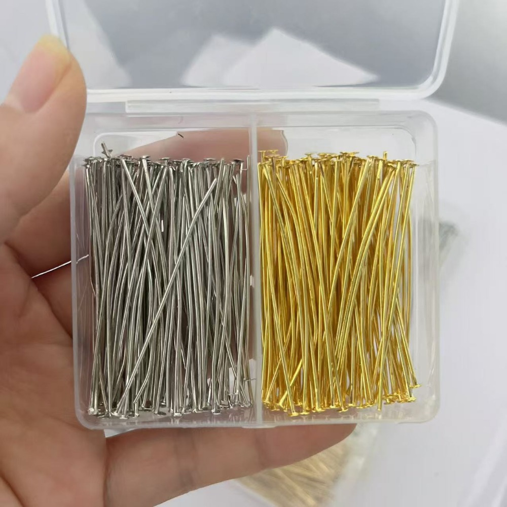 200pcs 30/40/50mm Iron-headed  - đánh giá và giá Jewelry Making Head Pins