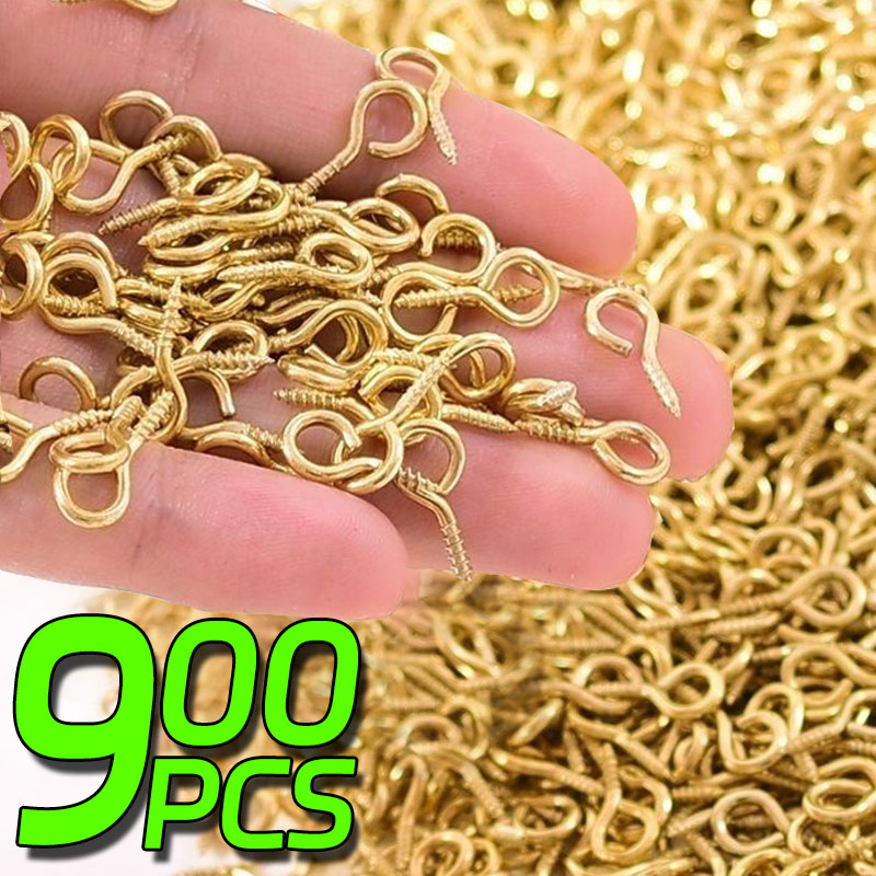 8/10mm Mini Screw Eye Pins Met - đánh giá và giá Jewelry Making Rivets