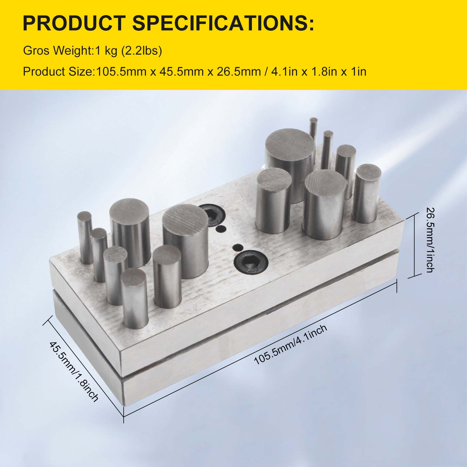 14-Piece Disc Cutter & Round P - đánh giá và giá Jewelry Making Kit Professional