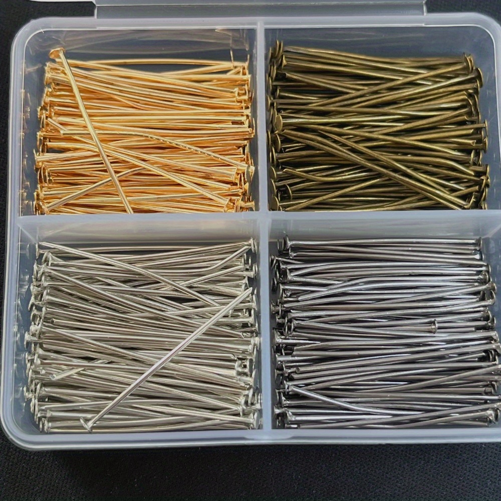 400pcs Mixed Iron Head Pins 30 - đánh giá và giá Jewelry Making Head Pins