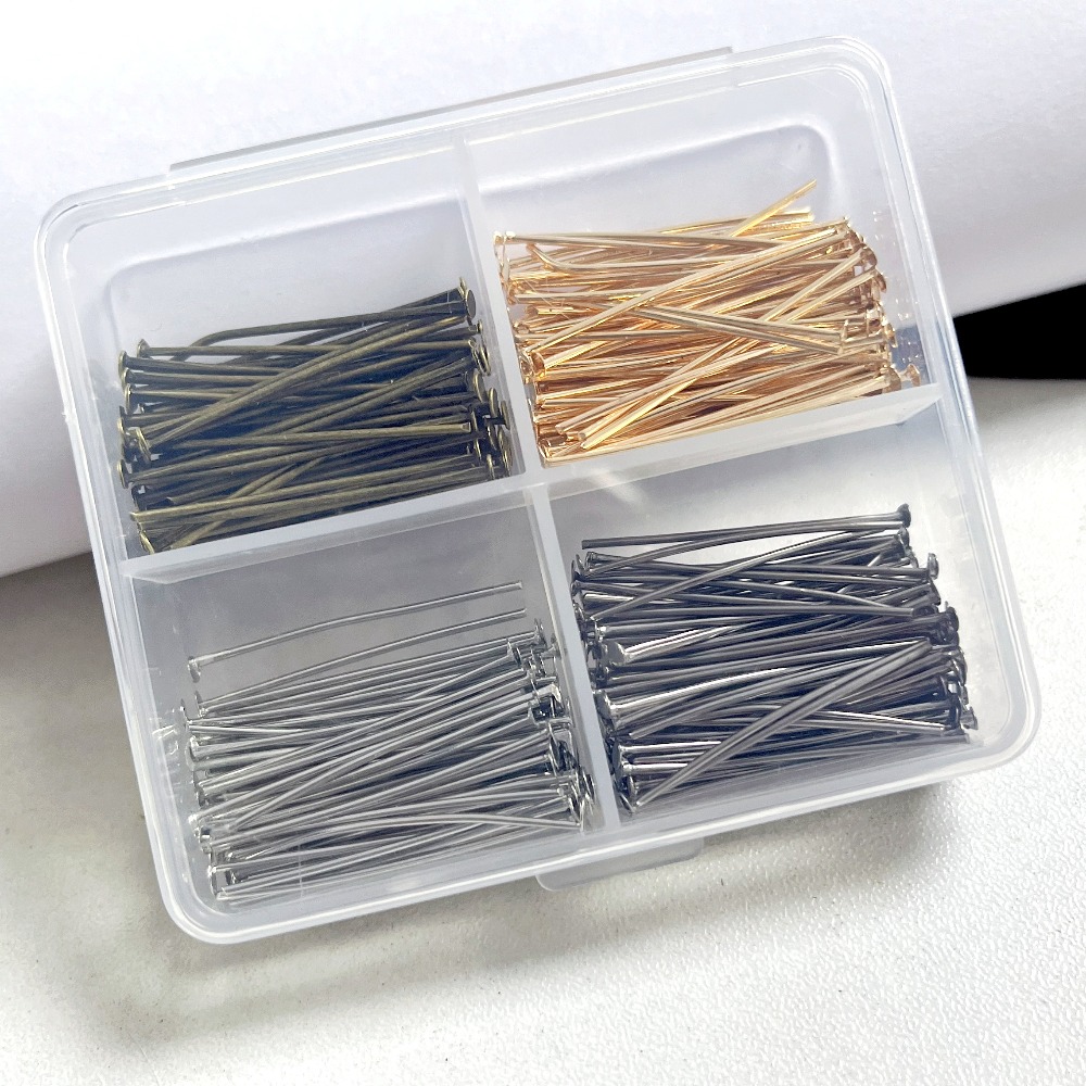400pcs Mixed Iron Head Pins 30 - đánh giá và giá Jewelry Making Head Pins