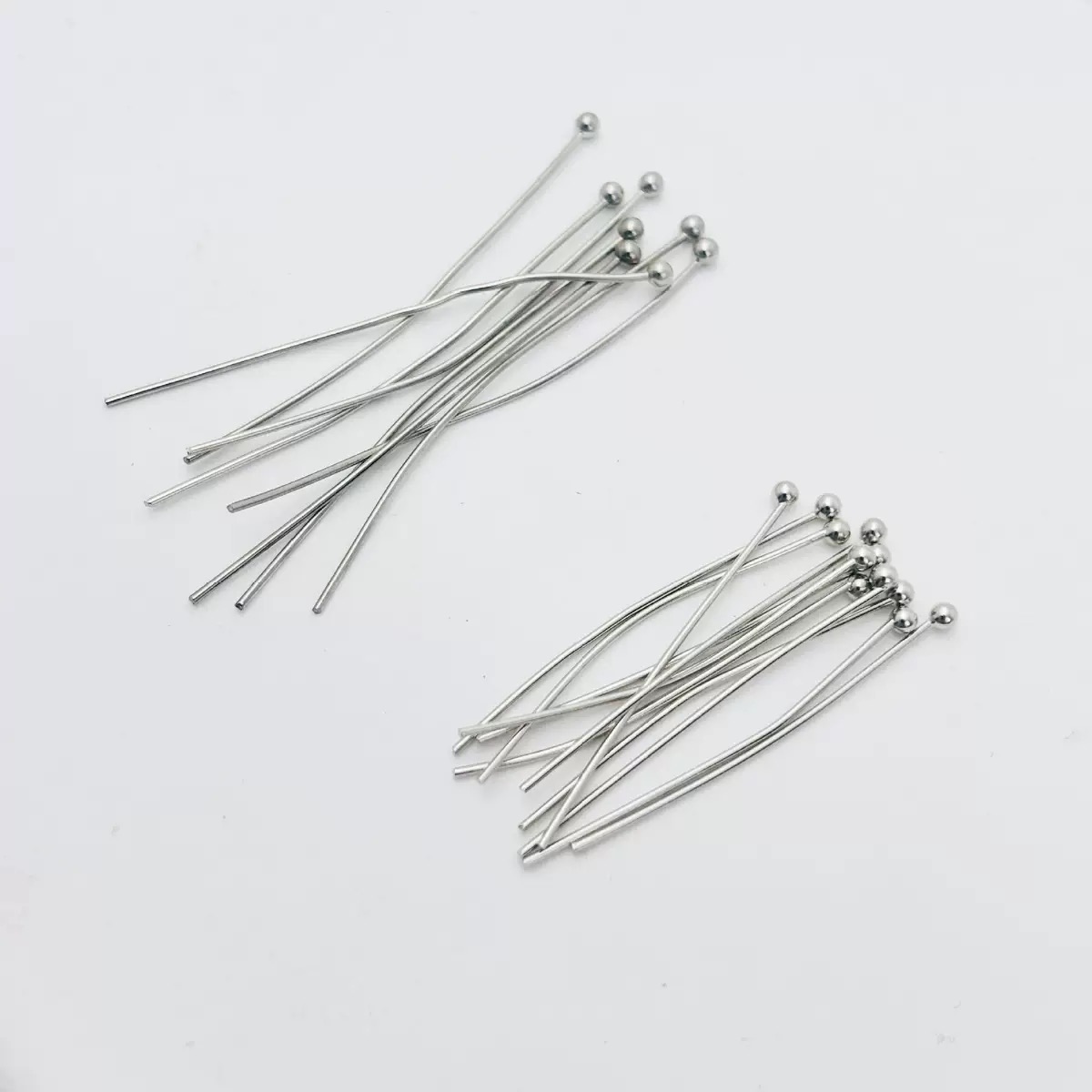 200pcs/lot 16 20 25 30 40 50mm - đánh giá và giá Jewelry Making Head Pins