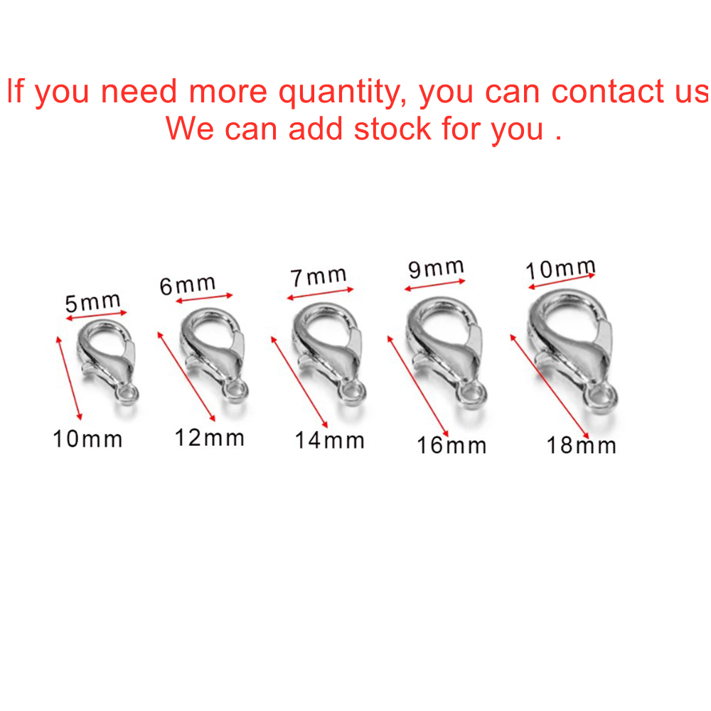 10pcs Multiple Size Lobster Cl - đánh giá và giá Jewelry Making Hobby