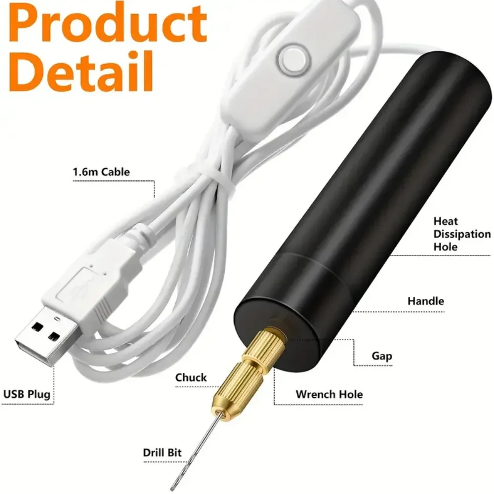 Mini Electric Drill USB Powere - đánh giá và giá Jewelry Making Kit Professional
