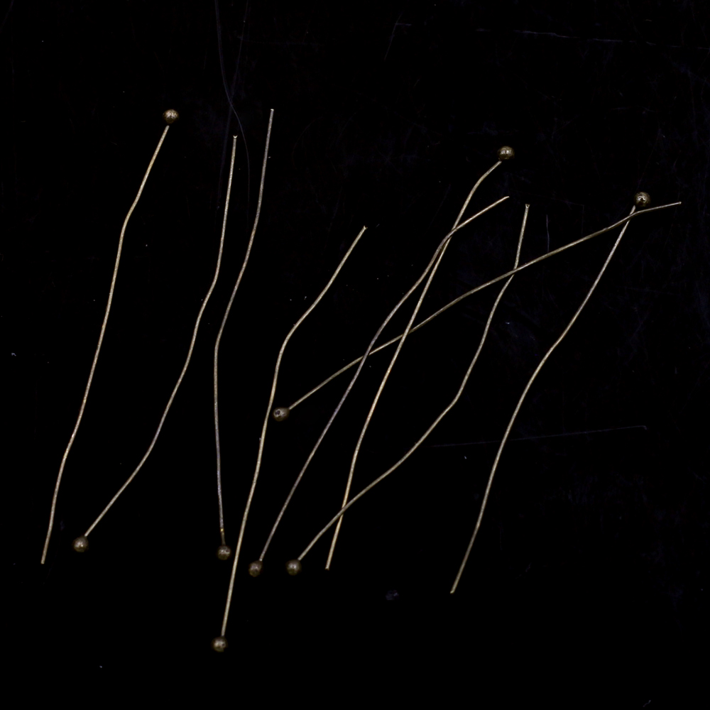 100Pcs Copper Ball Head Pins N - đánh giá và giá Jewelry Making Head Pins