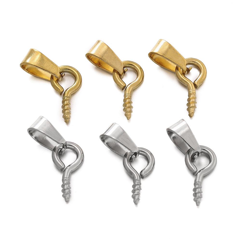 20pcs Stainless Steel Screw Ey - đánh giá và giá Jewelry Making Rivets