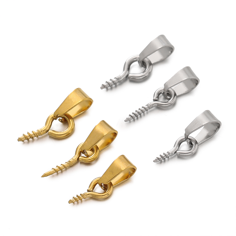 20pcs Stainless Steel Screw Ey - đánh giá và giá Jewelry Making Rivets