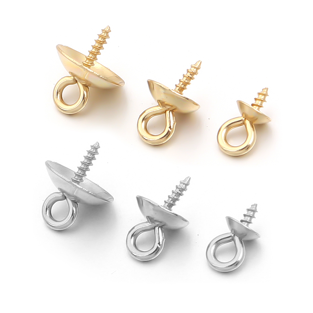 20pcs Stainless Steel Screw Ey - đánh giá và giá Jewelry Making Rivets