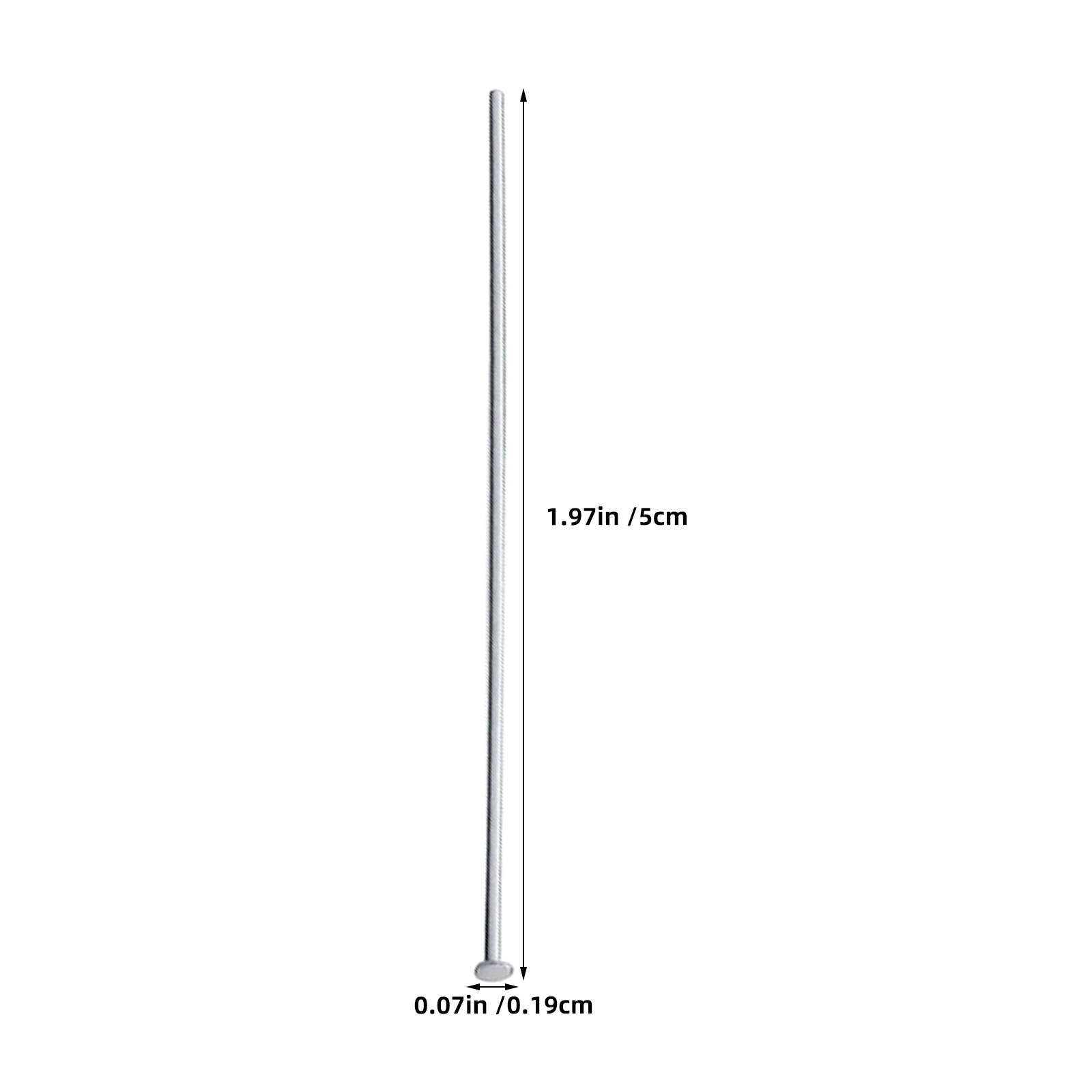 300Pcs Stainless Steel Flat Pi - đánh giá và giá Jewelry Making Head Pins