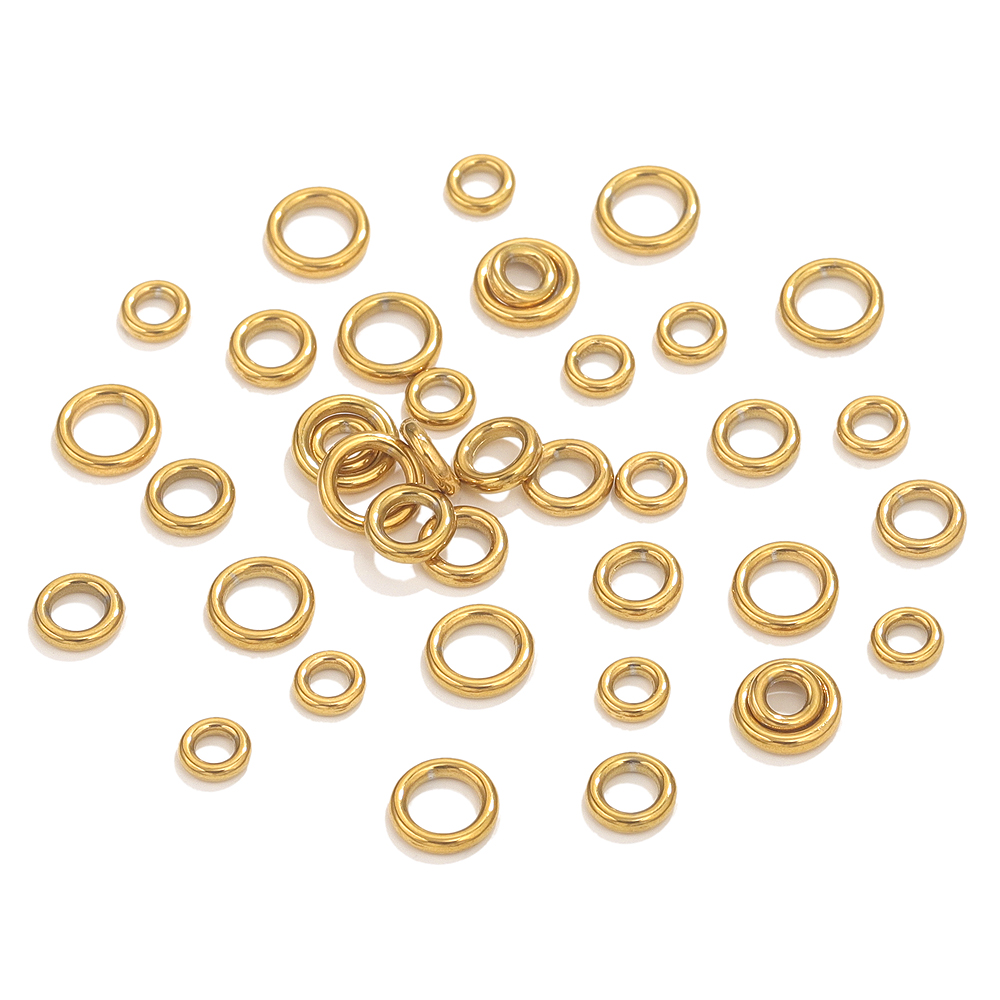50pcs Stainless Steel O Ring G - đánh giá và giá Jewelry Making Jump Rings