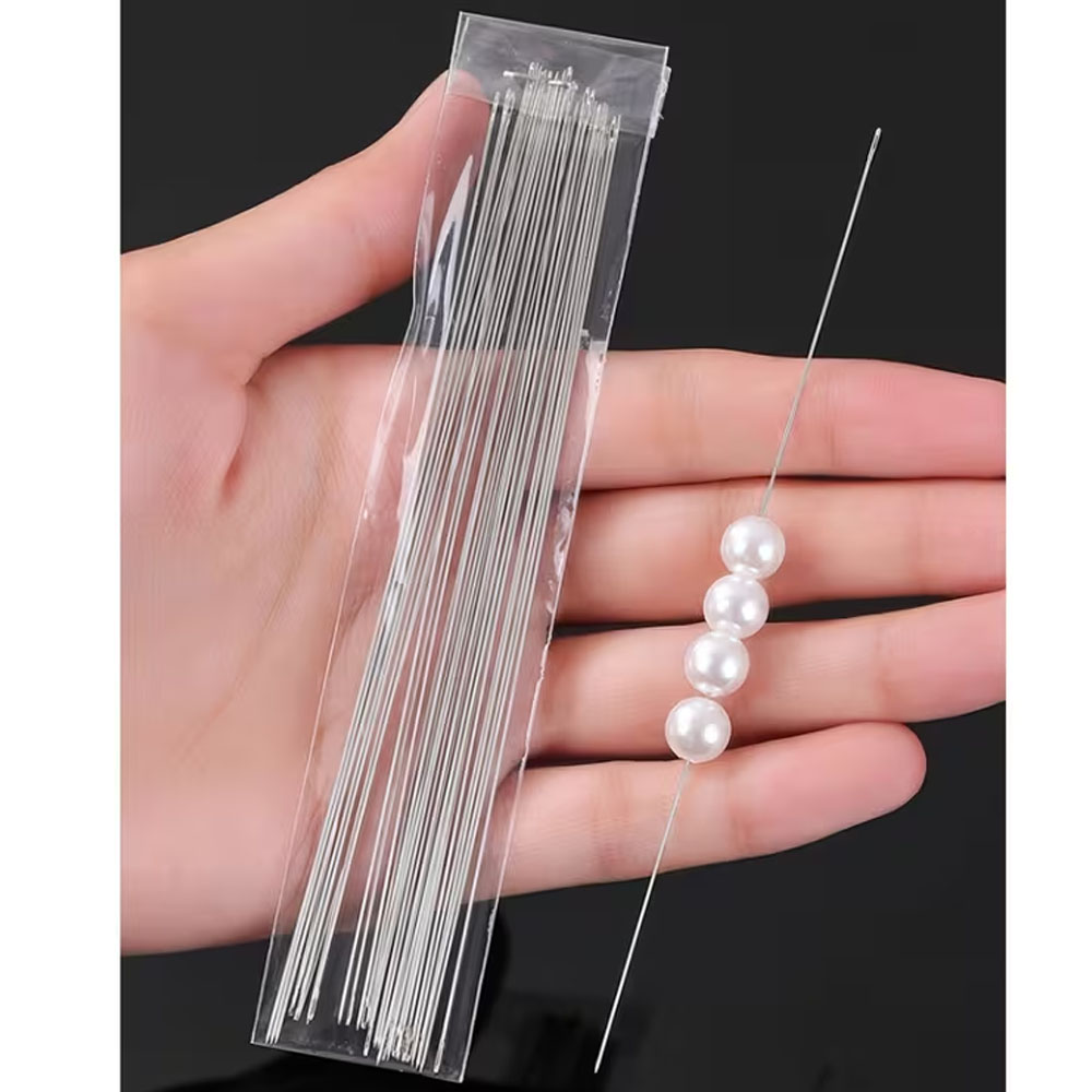 10/100pcs Beaded Needles with  - đánh giá và giá Jewelry Making Using Beads