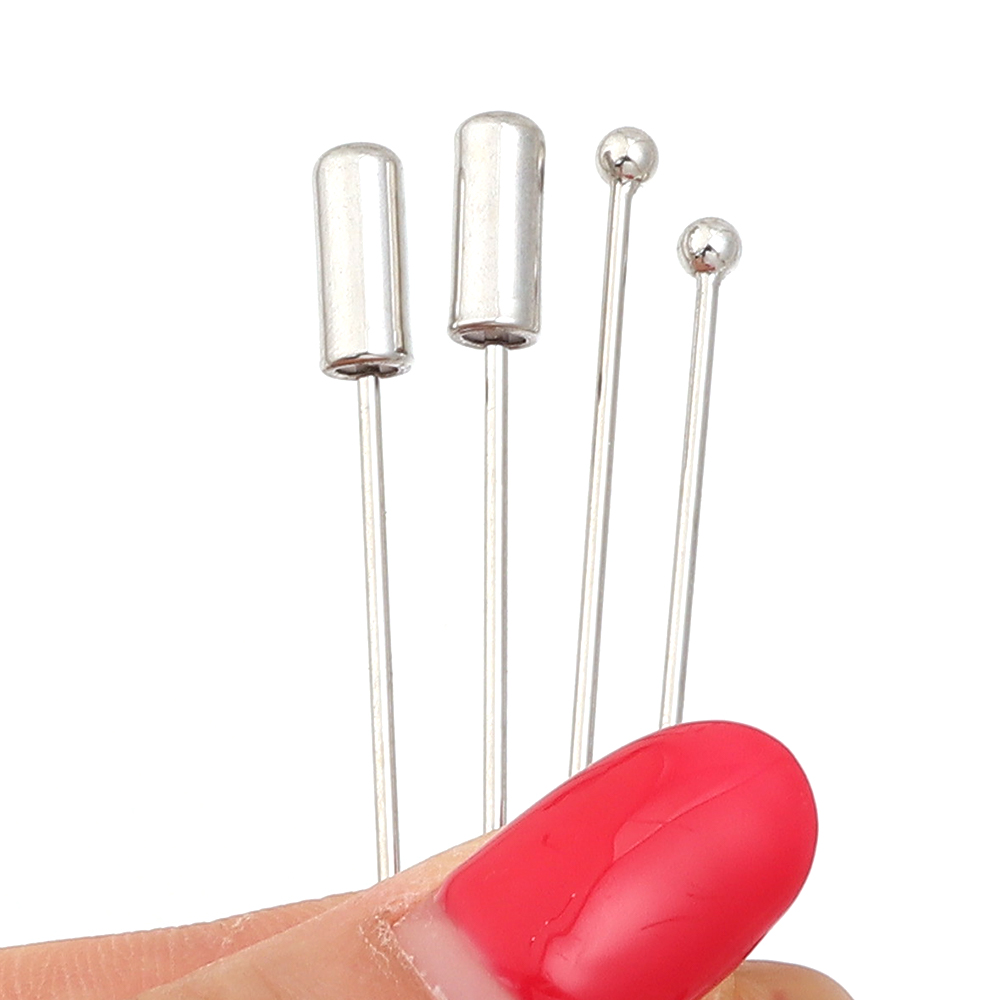 10pcs/lot 60/90cm Rhodium Colo - đánh giá và giá Jewelry Making Head Pins