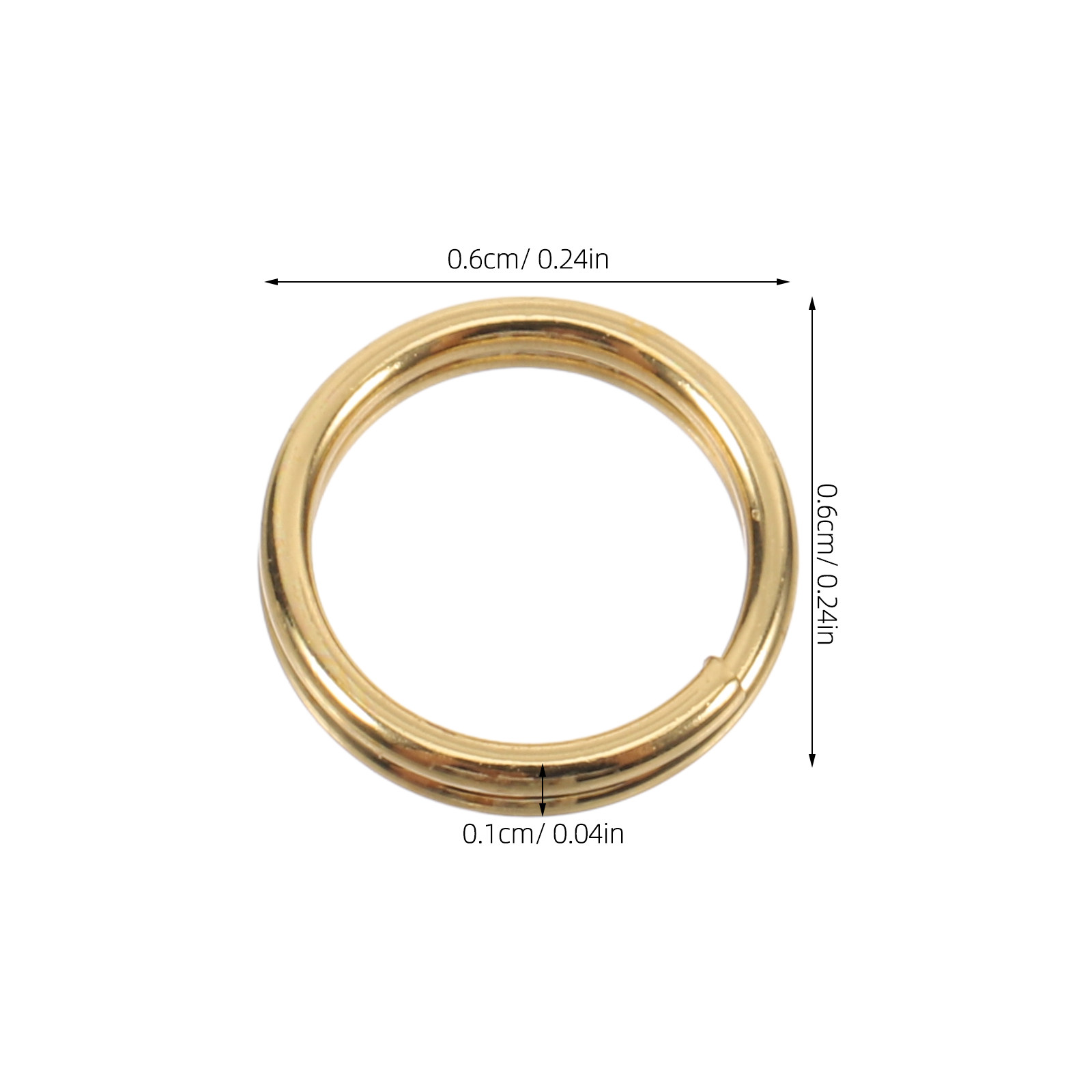 50Pcs Small Key Ring Mini Spli - đánh giá và giá Jewelry Making Jump Rings
