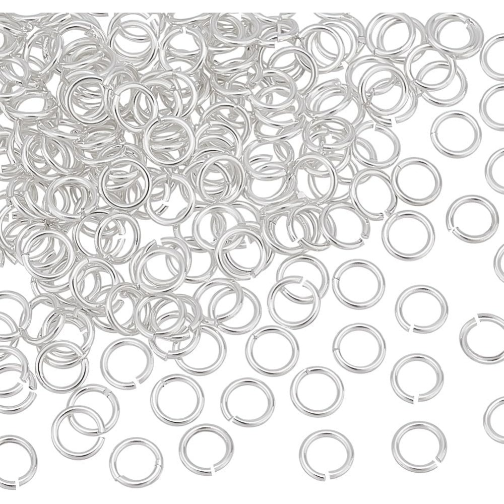200pcs 925 Sterling Silver Pla - đánh giá và giá Jewelry Making Jump Rings