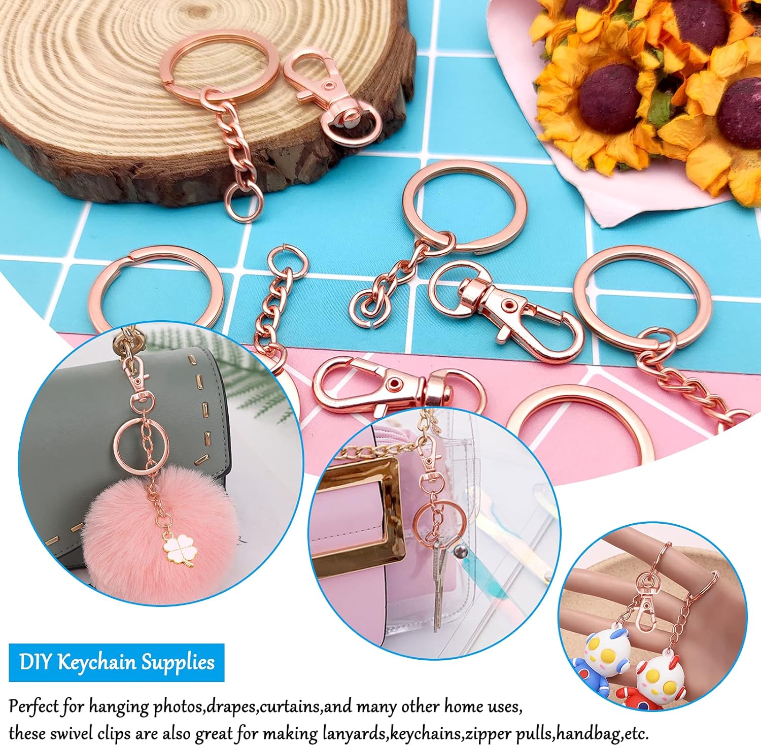 15/30 Set Swivel Lobster Clasp - đánh giá và giá Jewelry Making Jump Rings