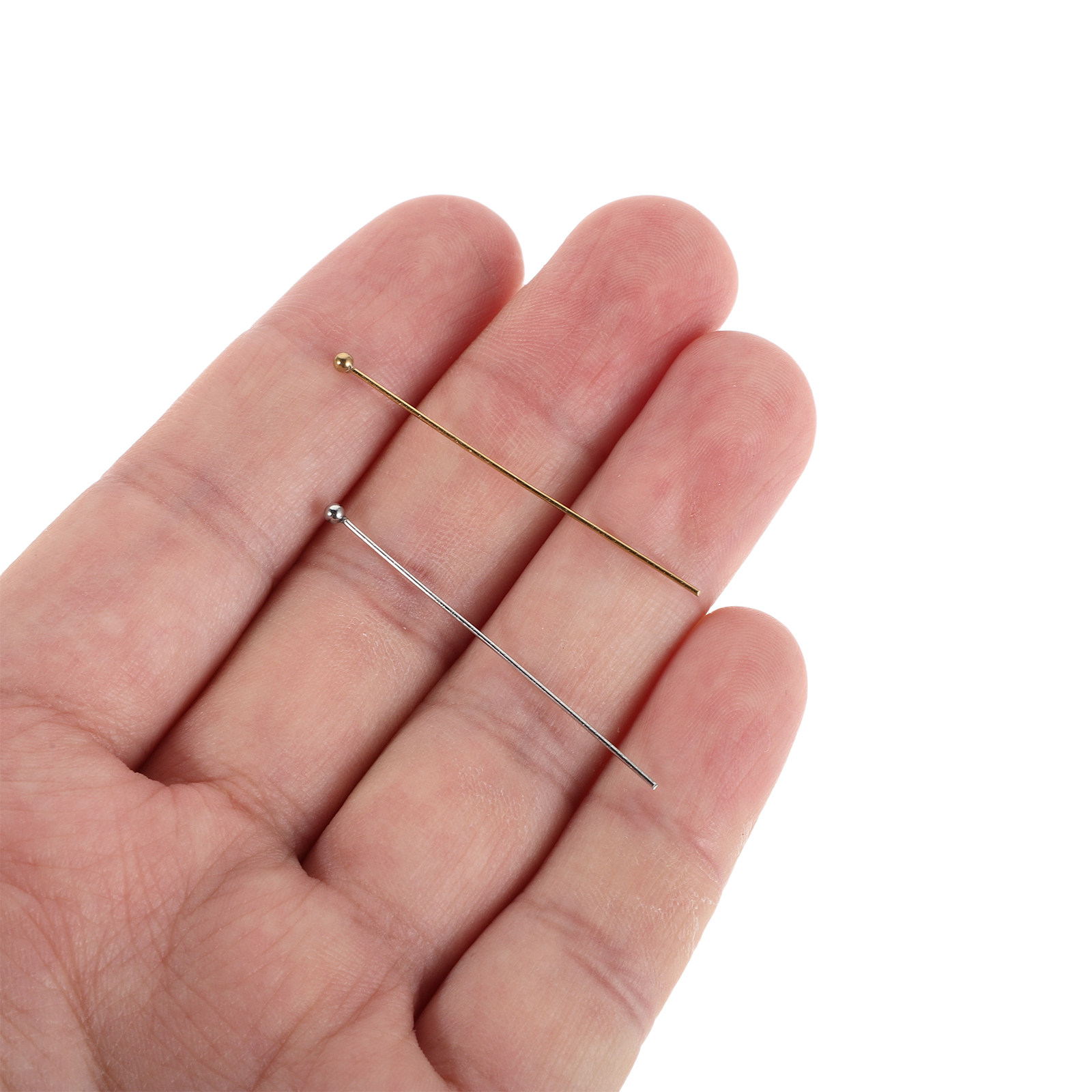 100Pcs Stainless Steel Ball He - đánh giá và giá Jewelry Making Head Pins
