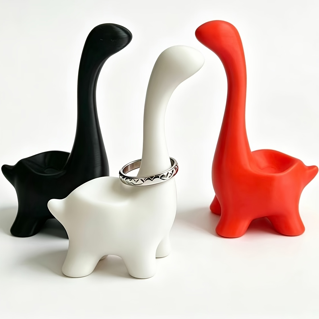 2Pcs Simple Long-Necked Dinosa - đánh giá và giá Jewelry Making Desk