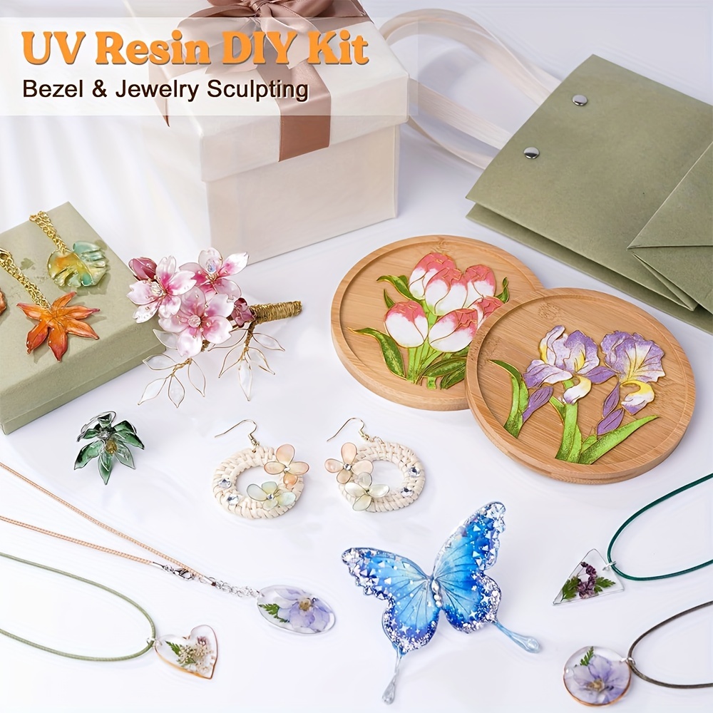 40/100/200g UV Dip Resin Glue  - đánh giá và giá Jewelry Making At Home