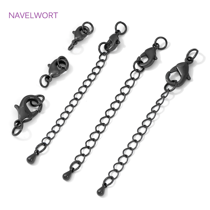 Black Color Brass Lobster Clas - đánh giá và giá Jewelry Making Hobby