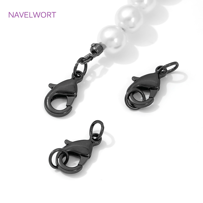 Black Color Brass Lobster Clas - đánh giá và giá Jewelry Making Hobby
