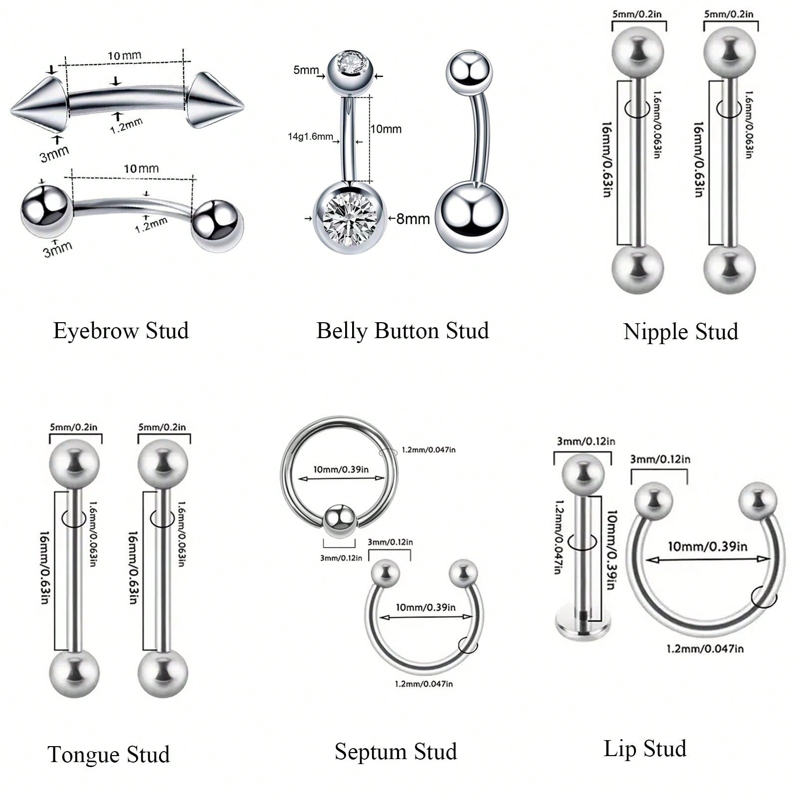 4pcs/Sets Professional Body Pi - đánh giá và giá Jewelry Making Kit Professional