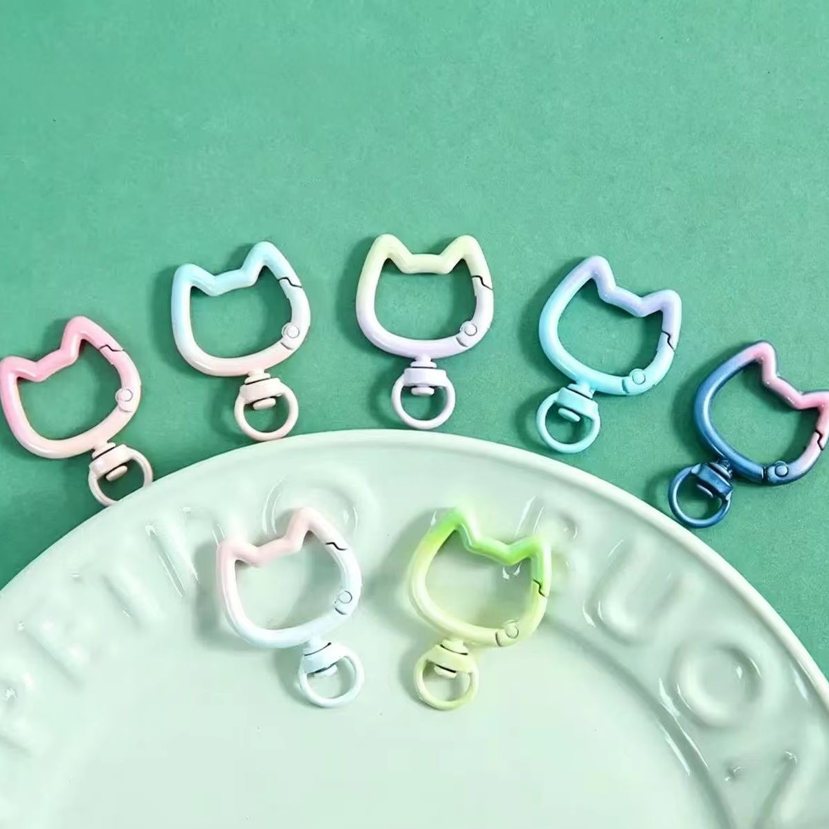 5-10PCS Gradient Cute Cat Clas - đánh giá và giá Jewelry Making Hobby